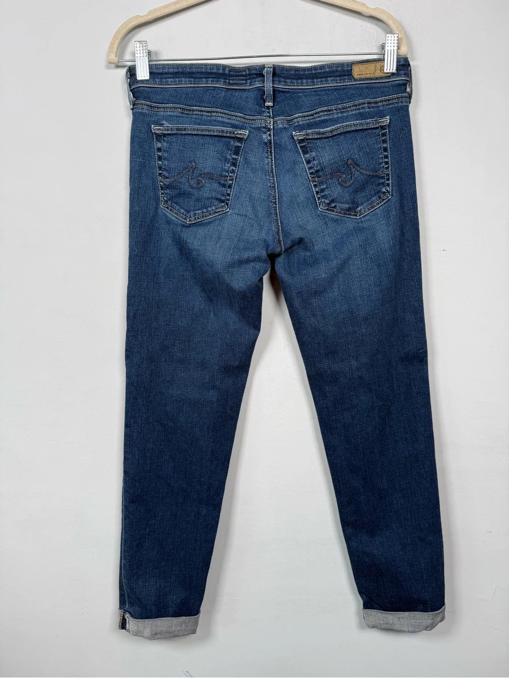 AG Adriano Goldschmied The Stilt Roll Up Slim Skinny Jeans Size 28R